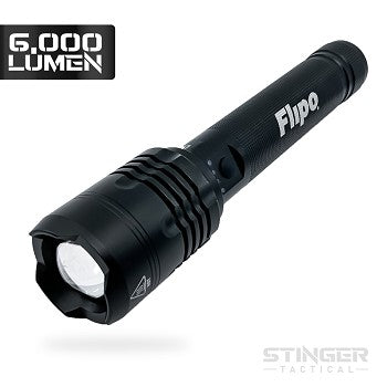 π¦ Stinger Tactical Flashlight β 2200 Lumens, 21700 USB-C Rechargeable, Rugged Duty Light